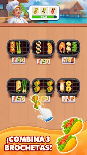 Grill Match - Ordenar Comida | juego | XWorld Grill Match - Ordenar Comida | juego | XWorld