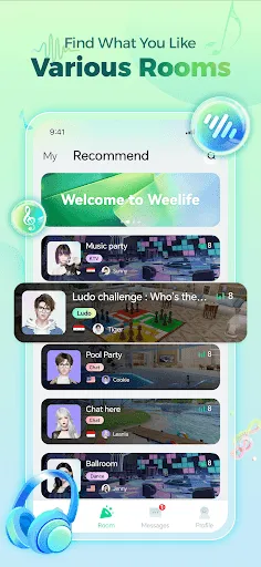 weelife - Avatar, Party & Chat | Games | XWorld