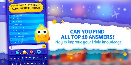 Top 10 Trivia Quiz | Games | XWorld