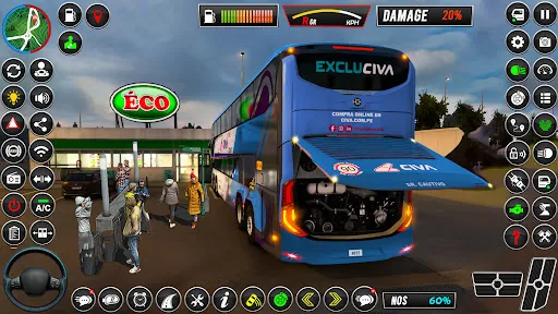 Ônibus de ônibus dirigindo | Jogos | XWorld