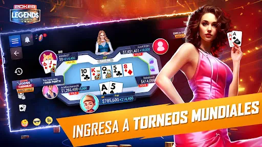 Poker Legends - Texas Hold'em | juego | XWorld