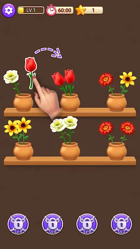 Flower Merge - Sort Games | Jogos | XWorld