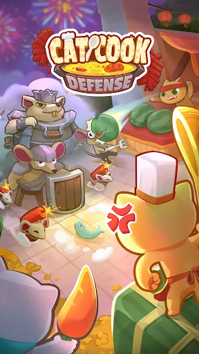 Cat Cook: Defense | Games | XWorld