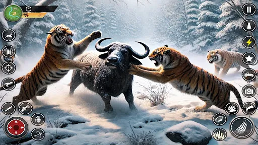 Snow Tiger Family Simulator 3D | 游戏 | XWorld