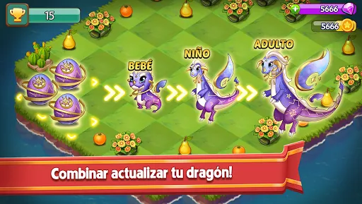 Sweet home dragón - Mergeland | juego | XWorld