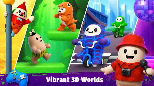 Party Game Hub 3D: 1234 игрока | Игры | XWorld