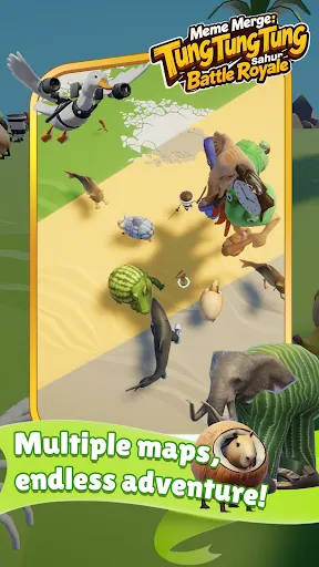 Tung Tung Merge：Sahur Battle | Games | XWorld