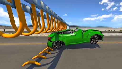 Beam car drive car crash test | 游戏 | XWorld