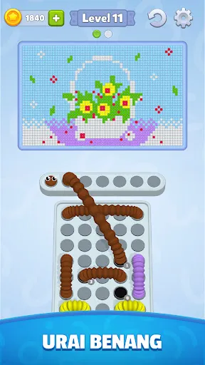 Wiggle Tangle – Thread Puzzle | Permainan | XWorld