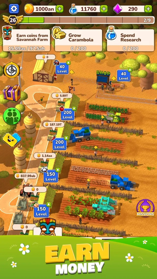 Idle Farm: Farming Simulator | 游戏 | XWorld