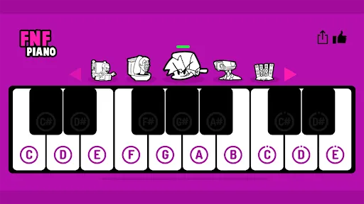 FNF Piano | Permainan | XWorld