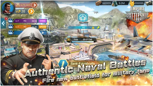 Empire:Rise Of BattleShip | Permainan | XWorld