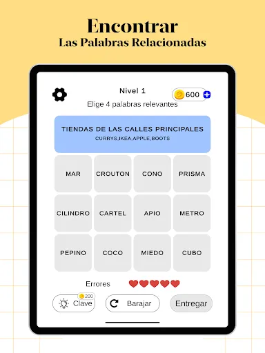 Conexiones - Juego de Palabras | juego | XWorld