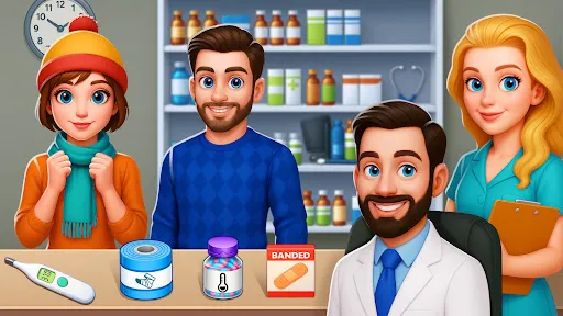 My Medical Shop Simulation | Permainan | XWorld