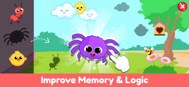 Kids Nursery Rhymes & Songs 1+ | Games | XWorld