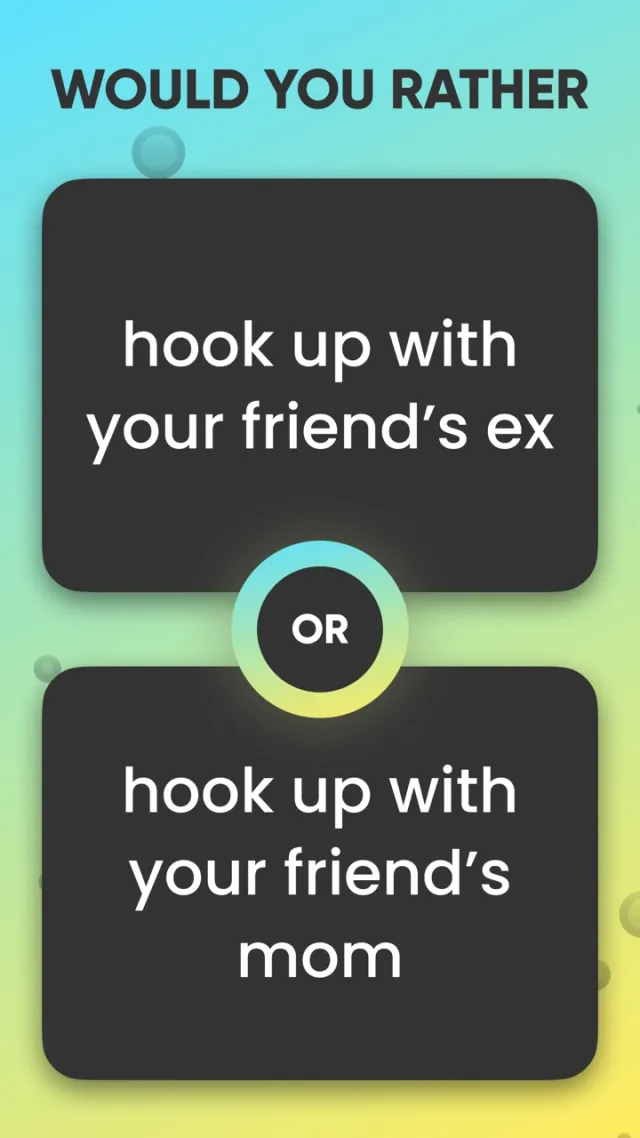 Would You Rather? Adult | juego | XWorld