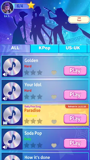 Music Tiles 2: KPop Star | 游戏 | XWorld
