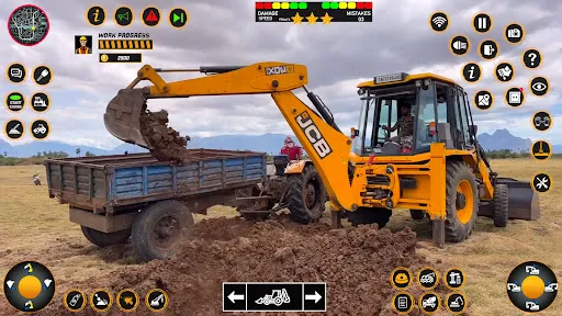 JCB Excavator Simulator JCB 3D | เกม | XWorld