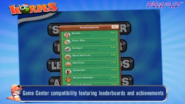 WORMS | juego | XWorld