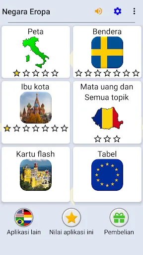 Negara Eropa - Kuis geografi | Permainan | XWorld