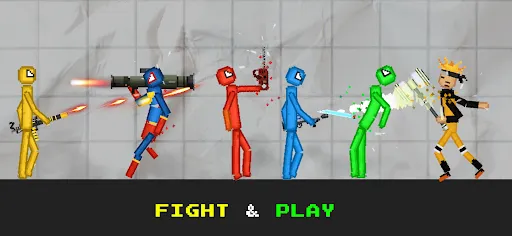 Stickman Playground | 游戏 | XWorld