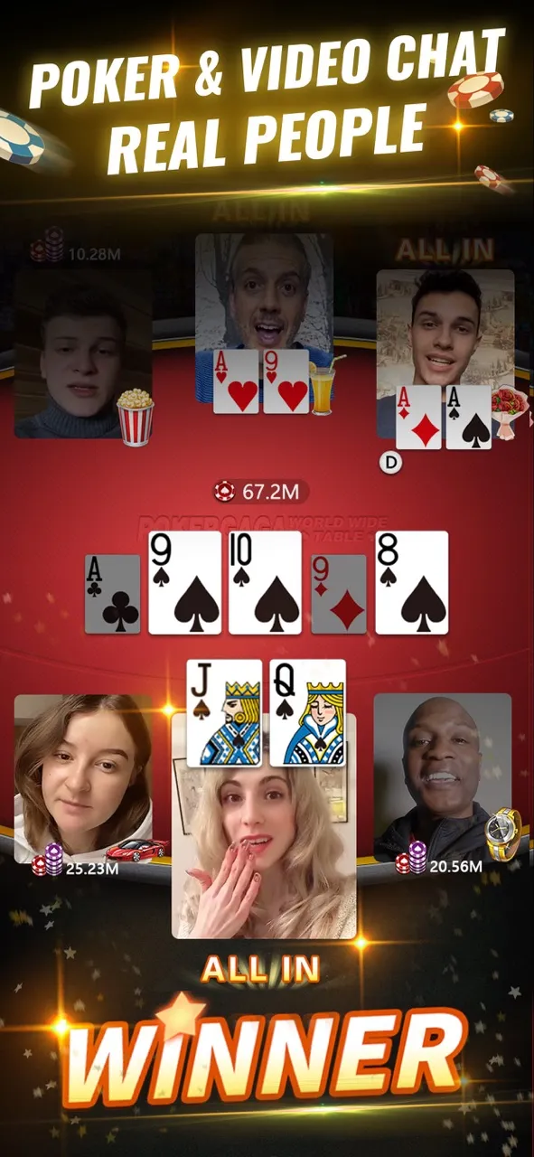 PokerGaga: Texas Holdem Live | Games | XWorld