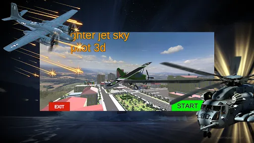 Fly Fighter: Sky Pilot 3D II | 游戏 | XWorld Fly Fighter: Sky Pilot 3D II | 游戏 | XWorld
