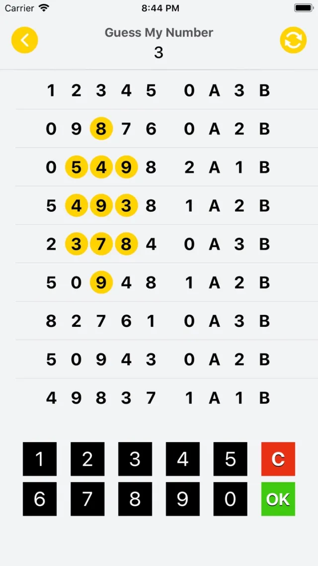 Guess Number - 1A2B | Games | XWorld