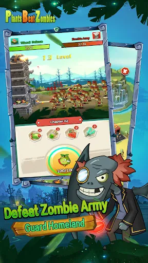 Plants Beat Zombies | Permainan | XWorld