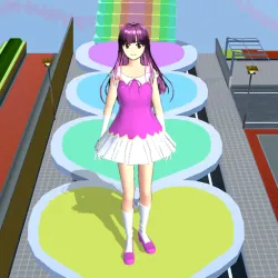 XWorld | Anime Girl Parkour Chase 3D