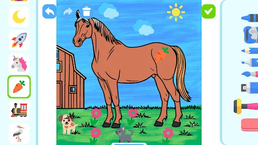 Paint in Color - Drawing Games | Permainan | XWorld