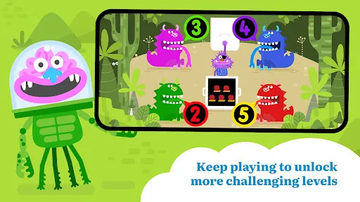 Teach Monster Number Skills | 游戏 | XWorld