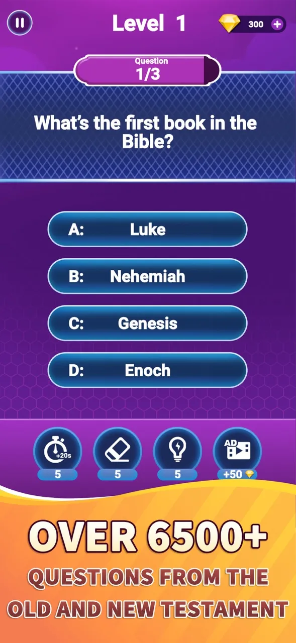 Bible Trivia - Bible Quiz Game | เกม | XWorld