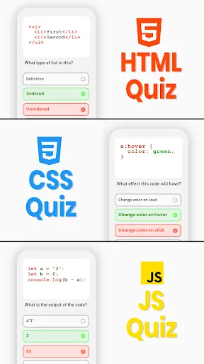 Html, CSS, JavaScript Quiz | juego | XWorld Html, CSS, JavaScript Quiz | juego | XWorld