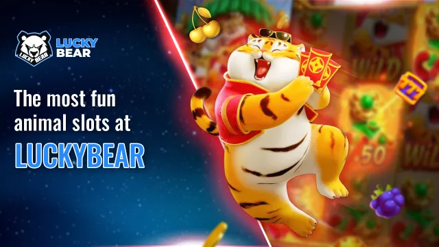 The most fun animal slots at LuckyBear