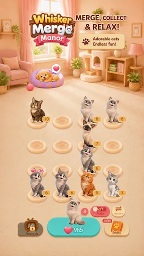 Whisker Merge Manor | Jogos | XWorld Whisker Merge Manor | Jogos | XWorld