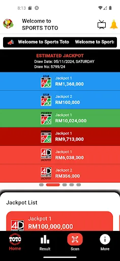 Sports Toto - Official App | Permainan | XWorld