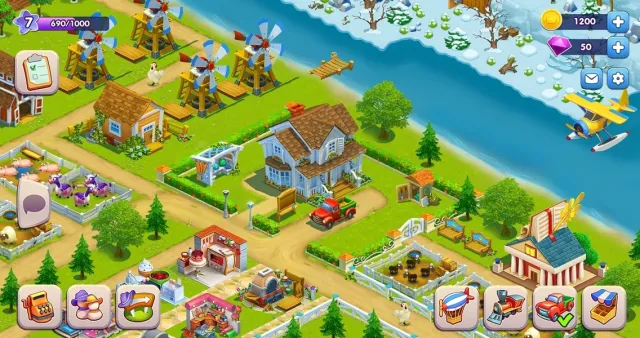 Golden farm: farmer simulator | Games | XWorld
