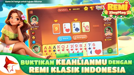 Remi ZingPlay Gin Rummy Kartu | Permainan | XWorld