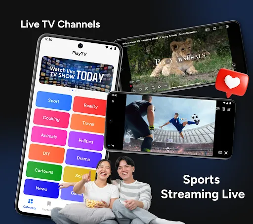 PlayTV: Live Sports TV & Shows | juego | XWorld