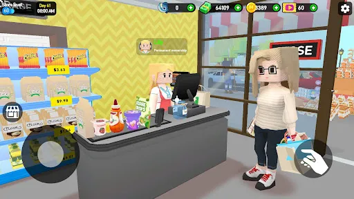 Blocky Supermarket Simulator | Permainan | XWorld