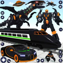 XWorld | Dino Transform Robot Car Game