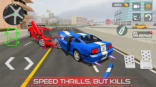 Car Crash Games Mega Car Games | Permainan | XWorld