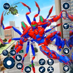 XWorld | Spider Robot: Robot Car Games