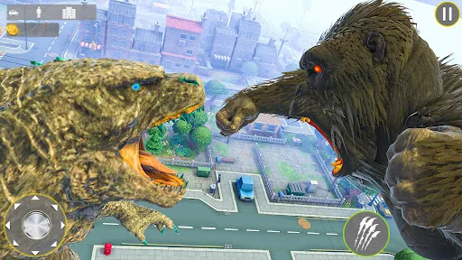 Gorilla king kong vs Godzilla | juego | XWorld