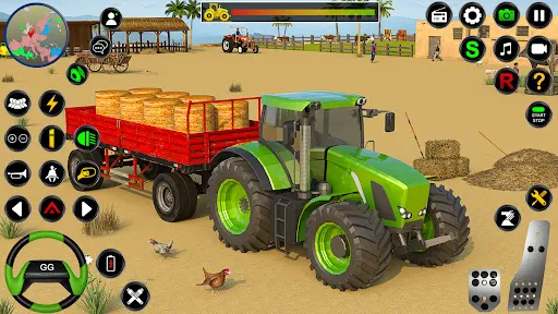 tractor simulator game farm 3d | Games | XWorld