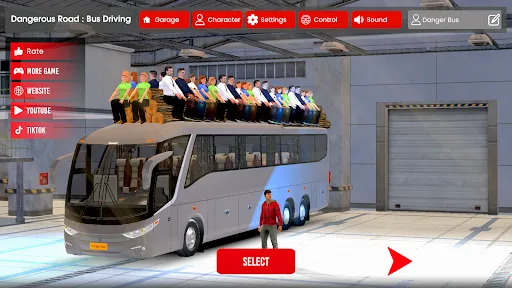 Dangerous Road : Bus Driving | Permainan | XWorld