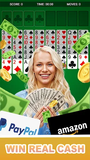 Win Cash Solitaire | Games | XWorld