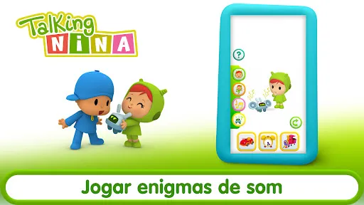 Talking Pocoyo: Amiga Nina | Jogos | XWorld