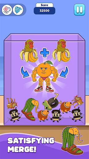 Animal Merge: Drop Puzzle | Permainan | XWorld